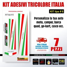 Kit di adesivi tricolore