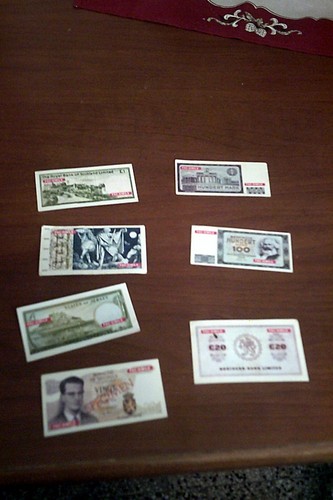 Banconote straniere gioco - banconote,