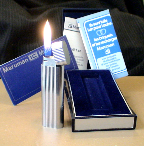Briquet ancien maruman - @,
