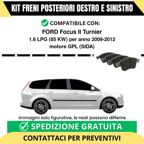 Pastiglie freno posteriori - freno,