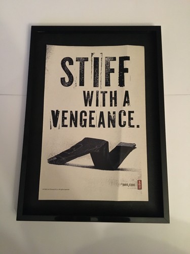 Levi jeans 1998 - levi's, framed