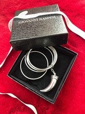 giovanni raspini bracciale 7 Cerchi +ciondolo Corno
