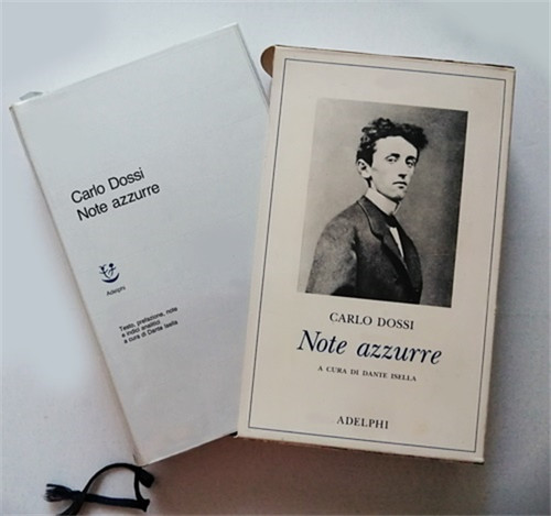 Dossi carlo note - azzurre.,