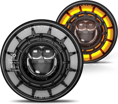 Inch led headlights for jeep - inch,