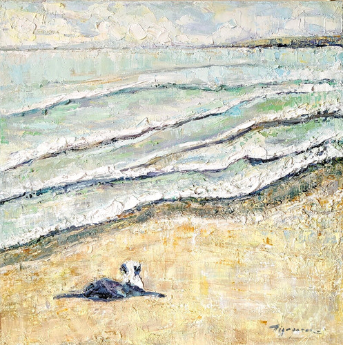Dipinto olio testurizzato