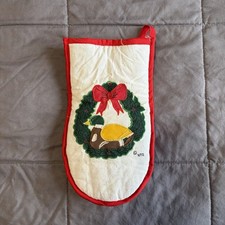 Guantone da forno ghirlanda