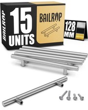 Maniglie per Mobili da Cucina 128MM (15 pezzi) Maniglie Cucina Inox Ricambi e