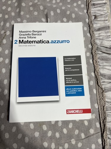 Matematica azzurro con - 2,