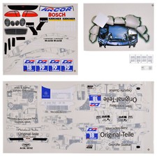 Decal Sheet 1:10 AMG Mercedes
