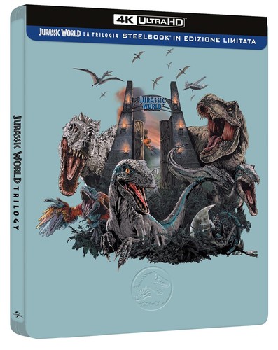 Jurassic world trilogy - trilogy, 4k