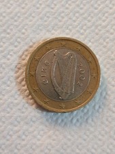Moneta 1 Euro 2002 Irlanda