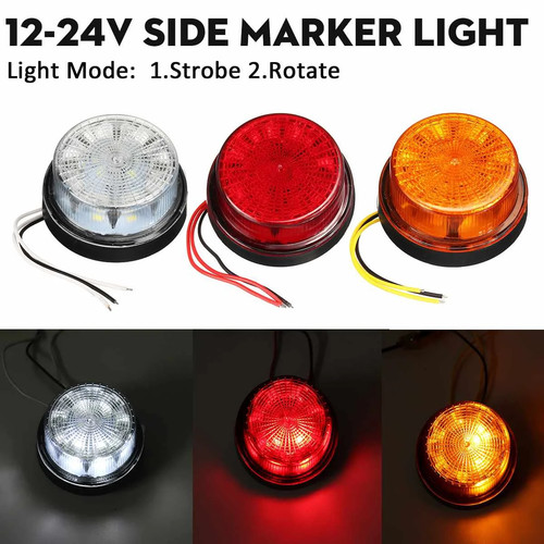 Faro stroboscopico 24v led - stroboscopico, 12/24v