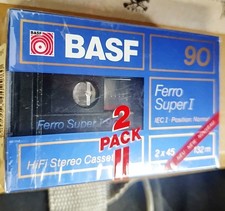 Audiocassette Sigillate BASF Ferrocrhome