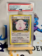 Pokemon chansey holo eng PSA 9 #70 evolutions xy 2016 (no 10 bgs charizard)
