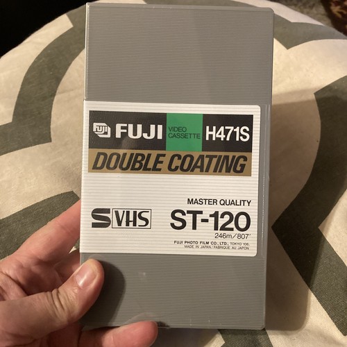 Videocassetta fuji vhs doppio - vhs,