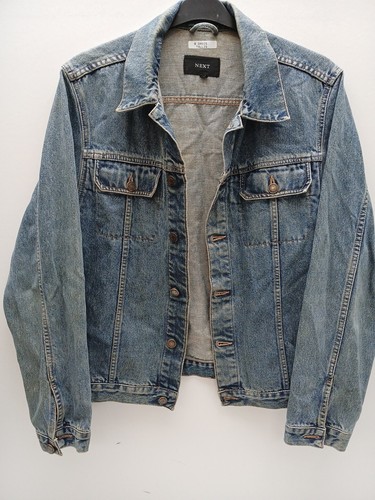 Giacca denim lavato uomo media