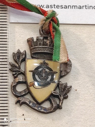 Medaglia smalti siena - medaglia, tiro