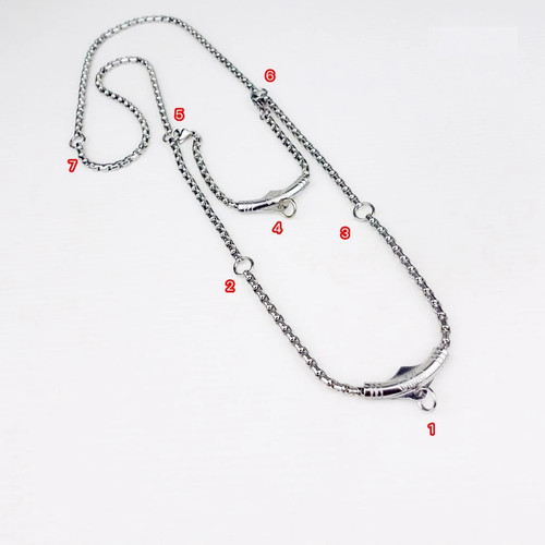 Collana acciaio inox - collana,