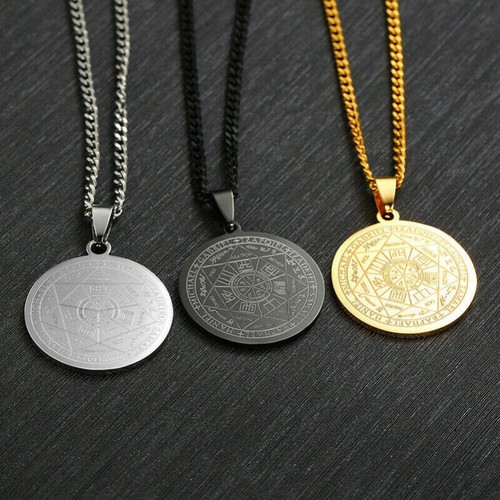Collana con ciondolo moneta