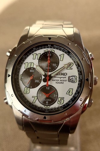 Seiko 7t32 6m30 chronograph - seiko,
