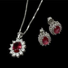 Elegante Completo Collana e