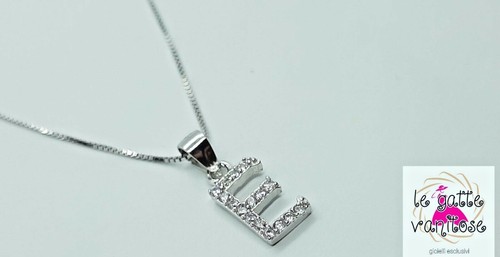 Collana con iniziale - , lettera