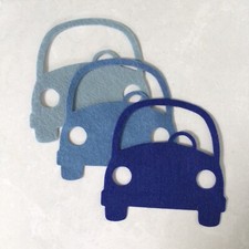 Grandi auto in feltro, auto in