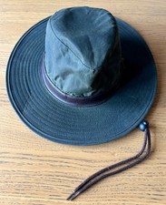 Cappello Barbour Vintage Wax Bushman GRANDE - ottime condizioni - indossato pochissimo