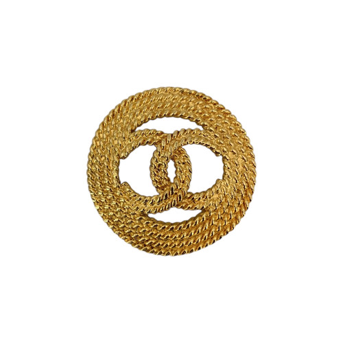 Chanel vintage gold metal - vintage,