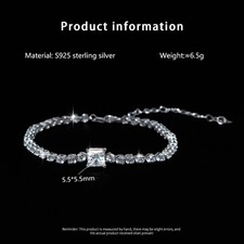 Bracciale catena tennis