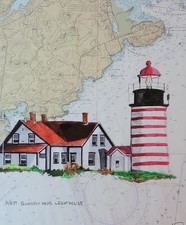 Faro del Maine arte su