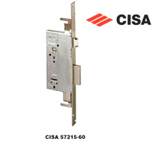 SERRATURA DI SICUREZZA TRIPLICE CON SCIVOLO CISA 57215 DOPPIA MAPPA 2 MANDATE