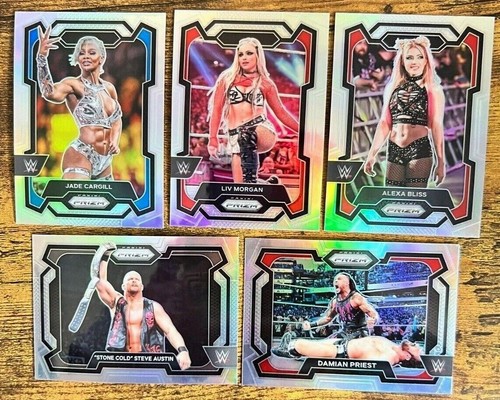 2024 panini prizm - wwe, silver
