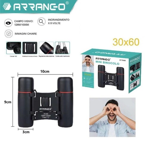 Mini binocolo 30x60 pieghevole - binocolo,