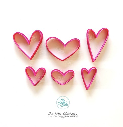Cuori deformed heart formine - heart,