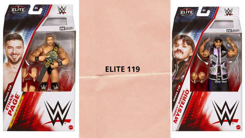 Wwe action figure serie - action, elite