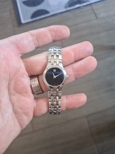 Orologio da donna MOVADO Acciaio Inox Quadrante Museo Nero 84 E4 1832