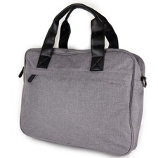 Borsa computer grigia porta