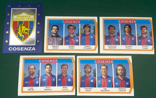 Set figurine calciatori - set, 5