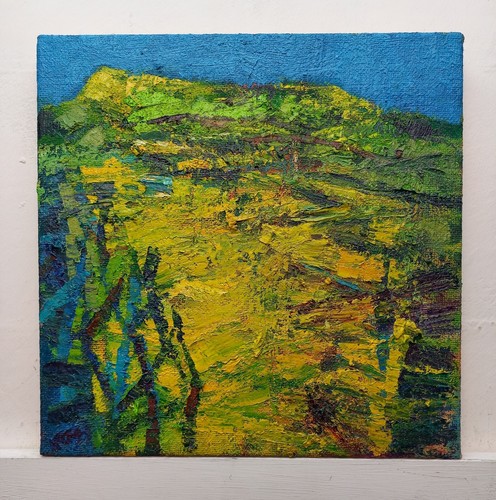 Astratto paesaggio dipinto - paesaggio,