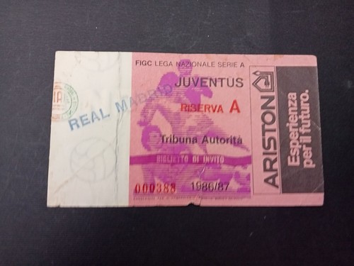 Biglietto stadio juventus - juventus, real