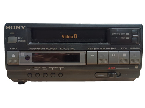 Sony video8 recorder c3e - video8, ev-c3e