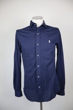 POLO RALPH LAUREN CAMICIA UOMO S MAN CASUAL VINTAGE SHIRT COTONE MANICA LUNGA