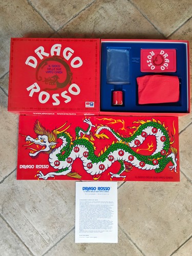 Drago rosso gioco società - di,