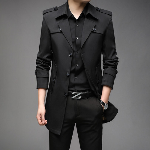 Trench uomo cappotto