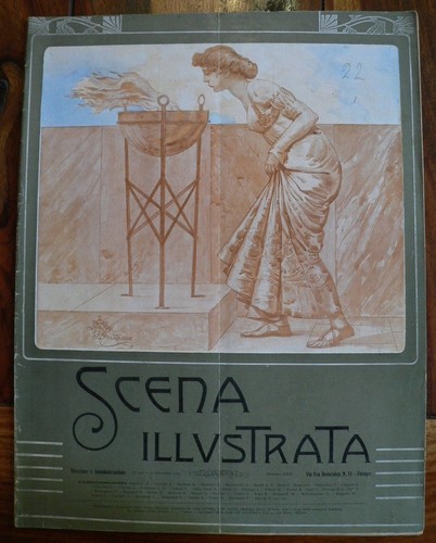 Rivista scena illustrata - scena,