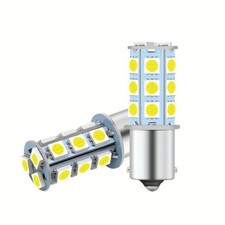 Lampadine  P21W Led BA15S 1156 P21W  18 Smd Giallo Arancione 12V Frecce