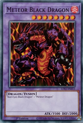 Lds1 en013 meteor black - black, dragon