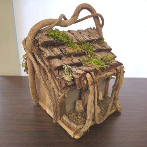 Casetta legno rustica - in,