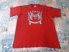 MAGLIETTA T-SHIRT ULTRAS GENOA GRADINATA NORD. SIZE L  ADULTO MAN